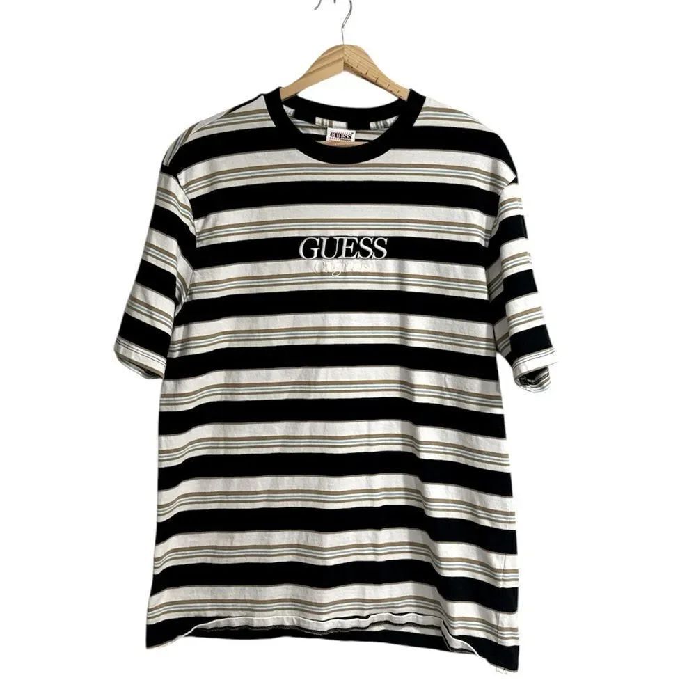 Retro Guess Originals Rogers Striped EUC